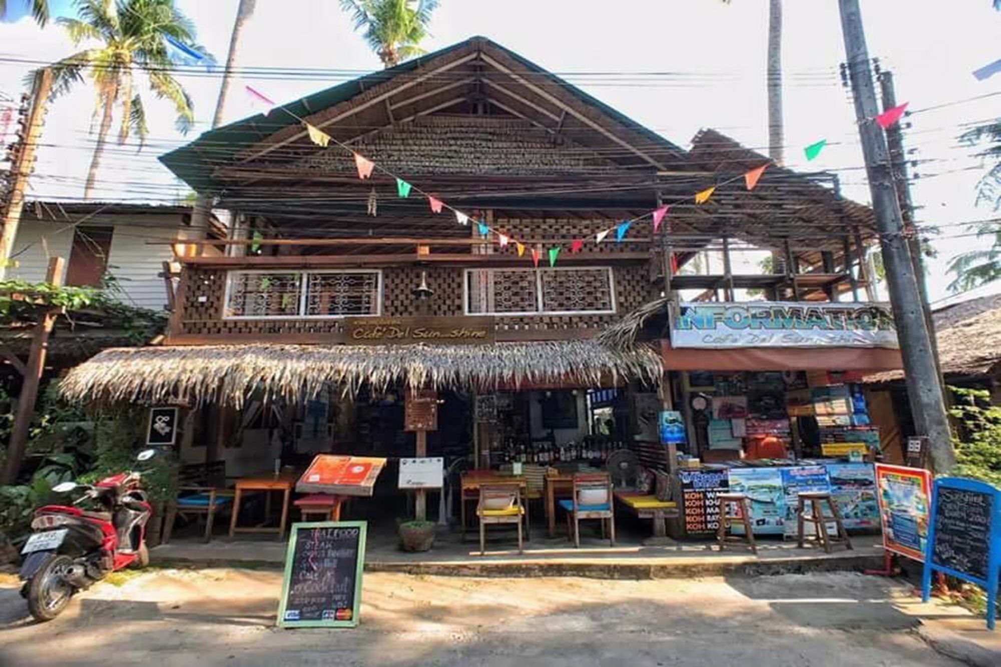 Cafe del sunshine Hotel Koh Chang Exterior foto